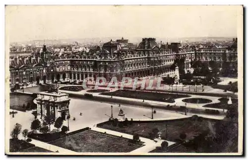 Ansichtskarte AK Paris Perspective sur la place du Carrousel