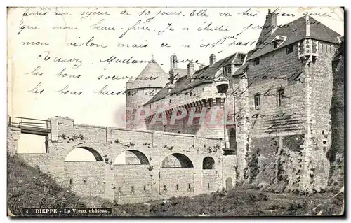 Cartes postales Dieppe Le Vieux Chateau