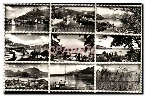 Ansichtskarte AK Quelques vues du Lac d&#39Annecy