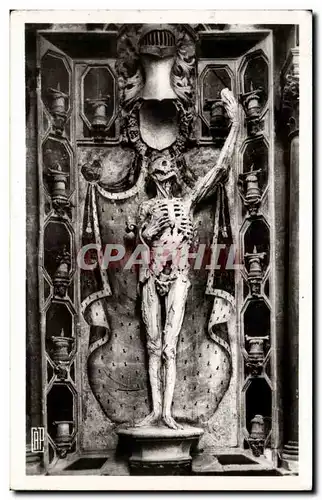 Cartes postales Bar Le Duc L'Eglise Saint Pierre Mausolee du Prince Rene de Chalons Le squelette