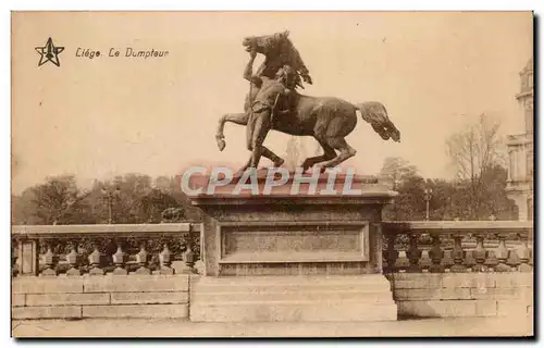 Cartes postales Liege Le Dompteur Cheval Horse