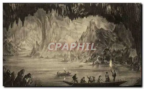 Cartes postales Grottes de Han Le Lac d'Embarquement