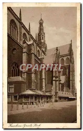 Cartes postales Haarlem Grotte Kerk