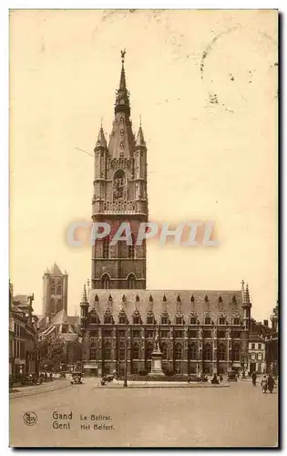 Cartes postales Gand Le Beffroi Gent Hel Belfort