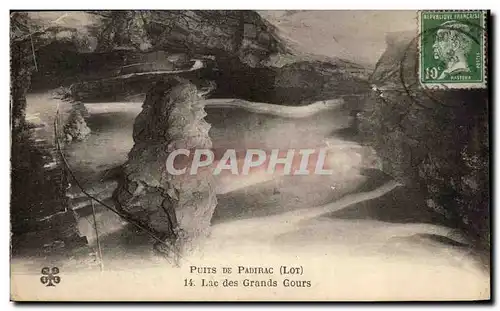 Cartes postales Puits De Padirac Lac Des Grands Gours