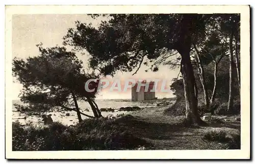 Cartes postales Cannes Le Chateau St Hoporat aux iles de Lerins