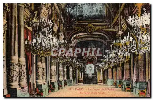 Cartes postales Paris Le Foyer de l&#39Opera