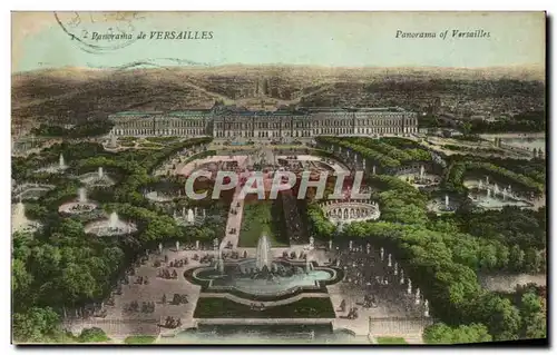 Cartes postales Panorama de Versailles