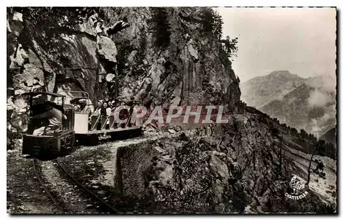 Cartes postales Les Pyrenees Le Petit train du Lac d&#39Artouste