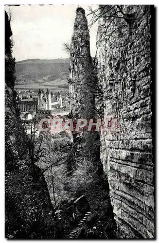Cartes postales Petite Suisse Luxembourgeoise Gorge du Loup Vue sur Echternach Luxembourg