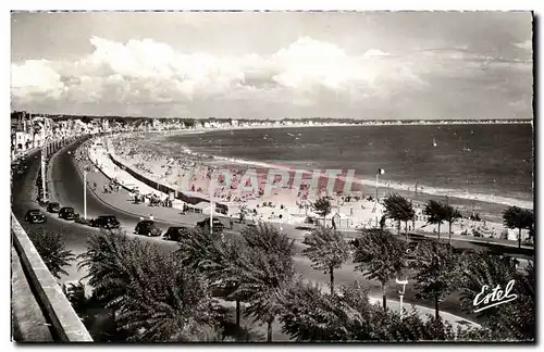 Ansichtskarte AK La Baule La Plage et le Remblai vue du Casino The beach and the Embanker fron the Casino