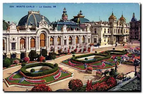 Cartes postales Monte Carlo le Casino