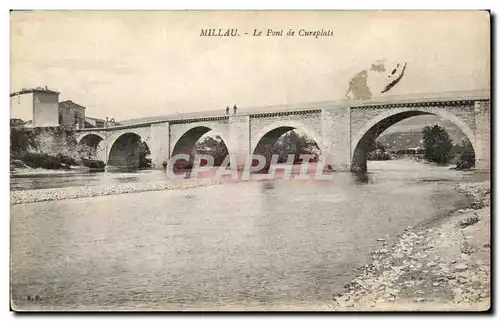 Cartes postales Millau Le pont de Cureplats