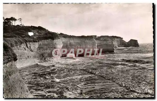 Cartes postales Saint Georges De Didonne Les Falaises De La Pointe De Suzac Maree Montante