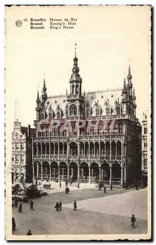 Cartes postales Bruxelles Maison Du Roi