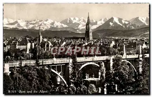 Cartes postales Bern Und Die Alpen