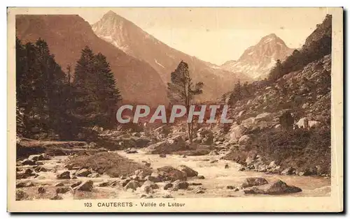 Ansichtskarte AK Cauterets Vallee de Lutour