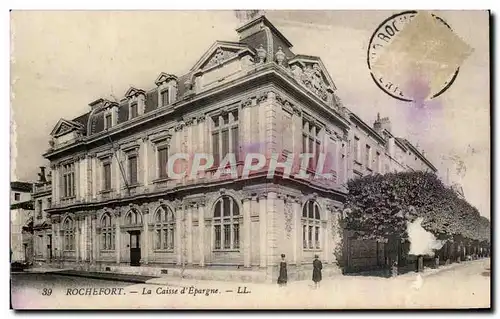 Cartes postales Rochefort La Caisse d&#39Epargne