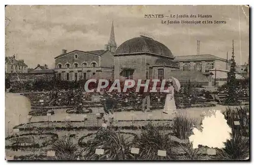 Cartes postales Nantes Le Jardin des Plantes Le Jardin Botanique et les Serres