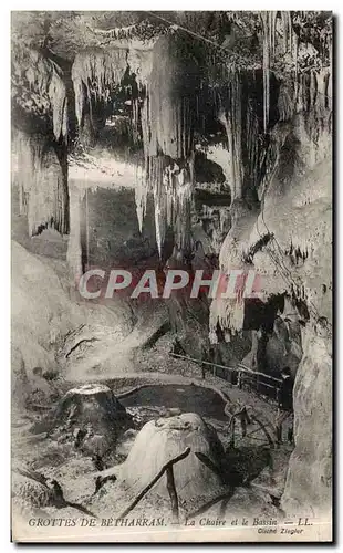 Cartes postales Grottes De Betharram La Chaire et la Bassin