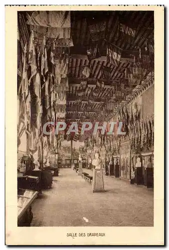 Ansichtskarte AK Salle Des Drapeaux Musee de l&#39armee Invalides Paris Militaria