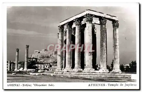 Ansichtskarte AK Athenes Temple De Jupiteur Jupiter Grece