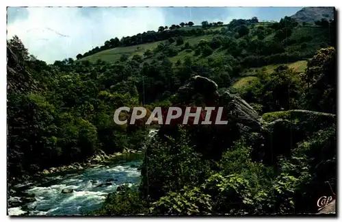 Ansichtskarte AK Pays Basque La Nive Au Pas De Roland