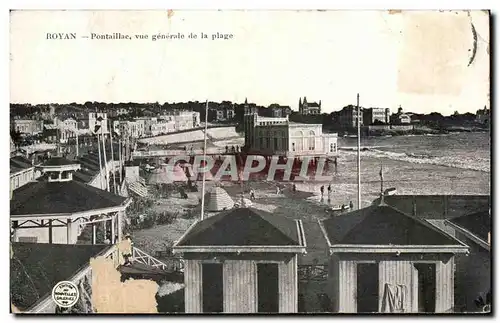 Cartes postales Royan Poutaillac Vue gemerale de la Plage