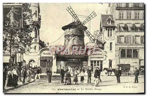 REPRO Montmartre Le Moulin Rouge