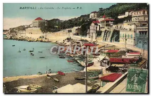 Cartes postales Marseille La Corniche Le Prophete