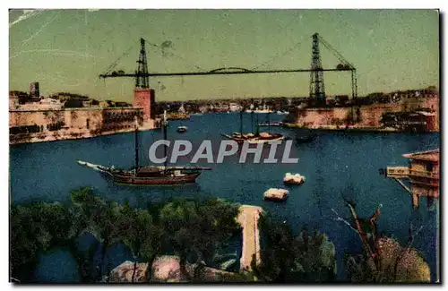Cartes postales Marseille Le Pont Transbordeur Marseilles Transportation Bridge