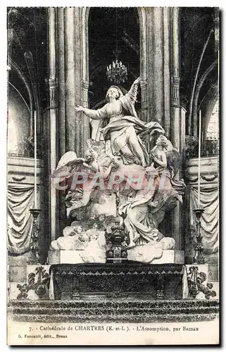 Cartes postales Carhedrale De Chartres L&#39Assomption Par Bridan