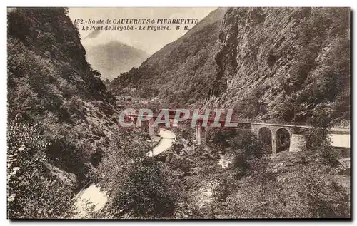 Cartes postales Route De Cauterets Pierrefitte Le Port De Meyaba Le Peguere