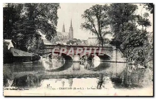 Ansichtskarte AK Chartes Le Pont neuf