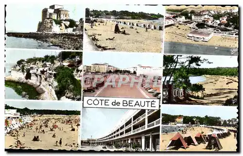 Cartes postales Cote De Beaute Talmont Vallieres pontaillac Meschers Royan Nauzan St Georges Royan St Palais