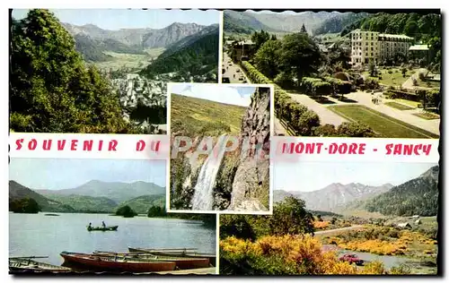 Ansichtskarte AK Souvenir Du Mont Dore Sancy