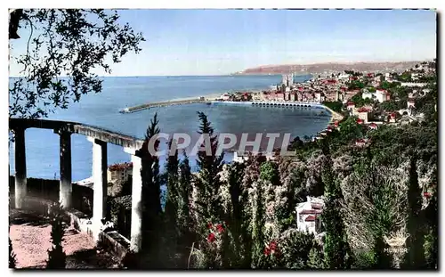 Cartes postales Menton Vue Generale Prise de Garavan