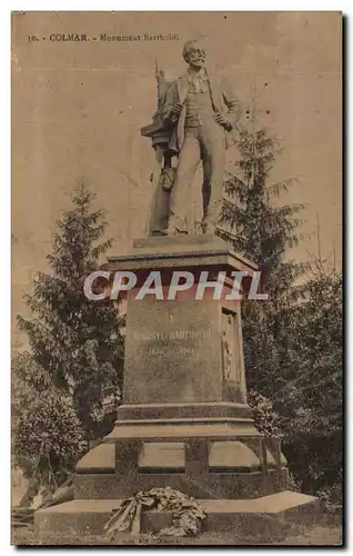 Ansichtskarte AK Colmar Monument Bartholdi