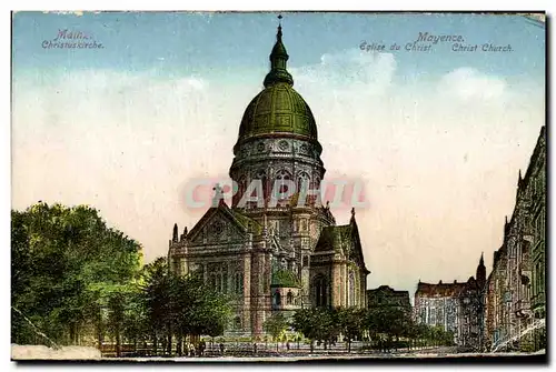 Cartes postales Mainz Christuskirche