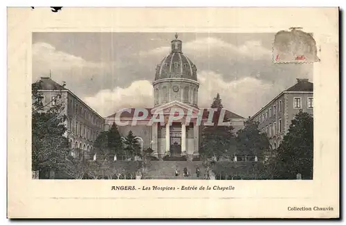 Cartes postales Angers les Hospices Entree de la Chapelle