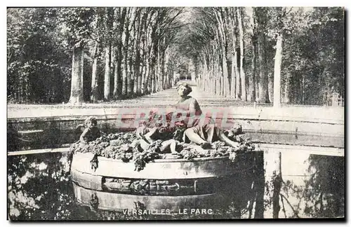 Cartes postales Versailles Le Parc