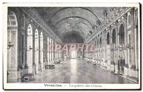 Ansichtskarte AK Versailles La Galerie des Glaces