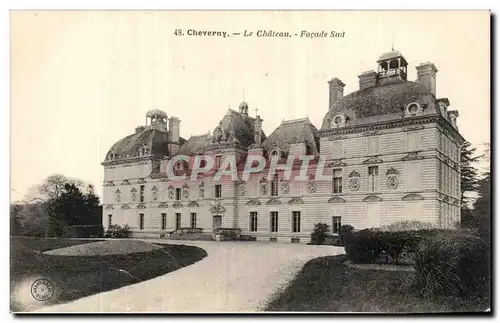 Ansichtskarte AK Cheverny Le Chateau Facade Sud