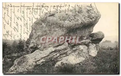 Cartes postales Le Creuse Pittoresque Boyere Le crapaud