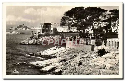 Cartes postales Marseille La Corniche Vue Sur les Iles