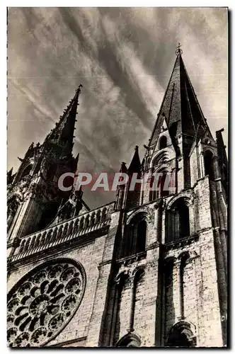 Ansichtskarte AK Chartres Les Fleches de la Cathedrale