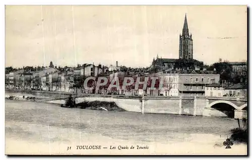 Cartes postales Toulouse Les Quais de Tounis