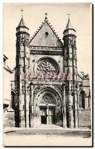 Cartes postales Compiegne L&#39Eglise Saint Antoine