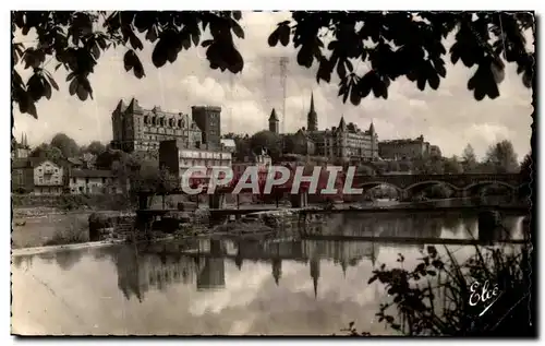 Cartes postales Pau Vue sur le Gave Le Chateau et le Pont