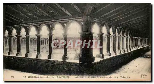 Cartes postales La Rochefoucauld Ancien Monastere